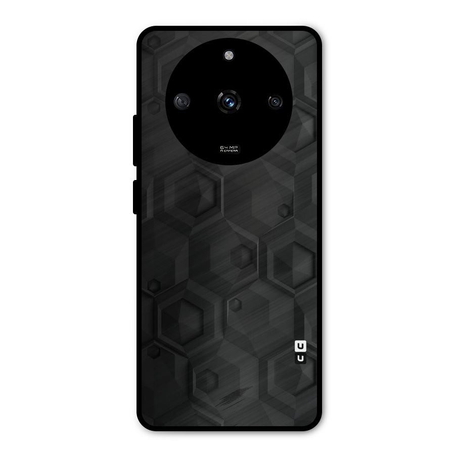 Classic Hexa Metal Back Case for Realme Narzo 60 5G