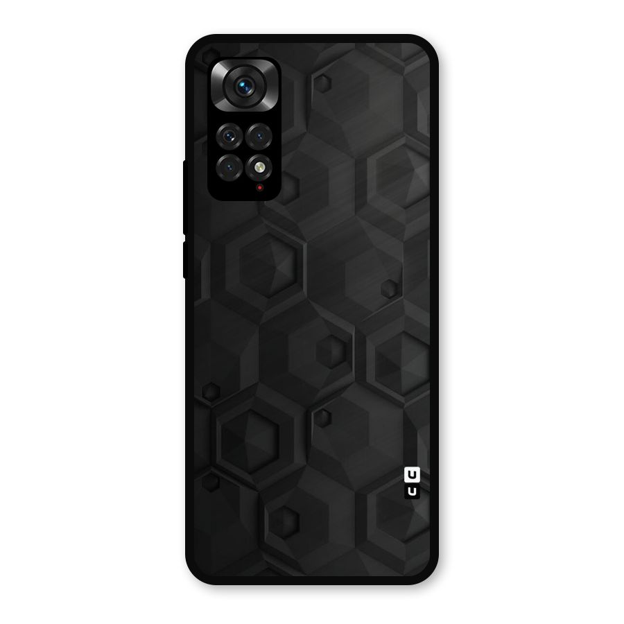 Classic Hexa Metal Back Case for Redmi Note 11