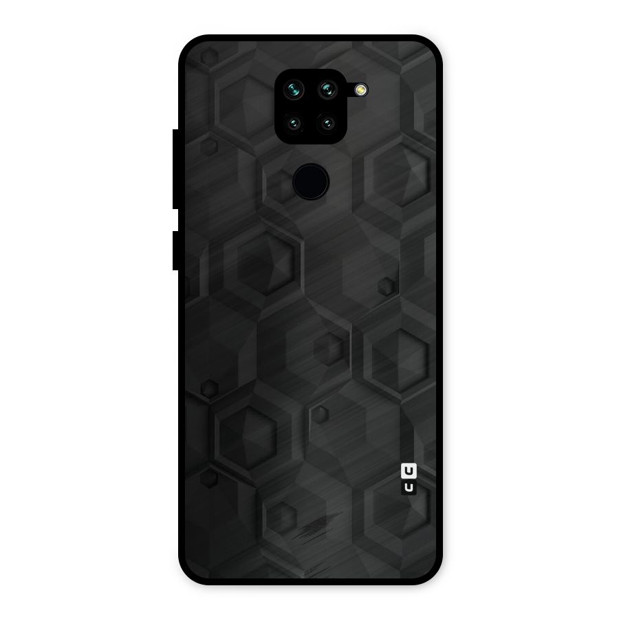 Classic Hexa Metal Back Case for Redmi Note 9