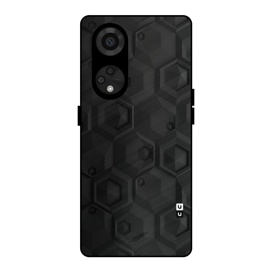 Classic Hexa Metal Back Case for Reno8 T 5G