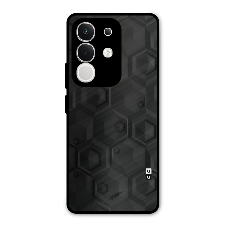Classic Hexa Metal Back Case for Vivo T4x
