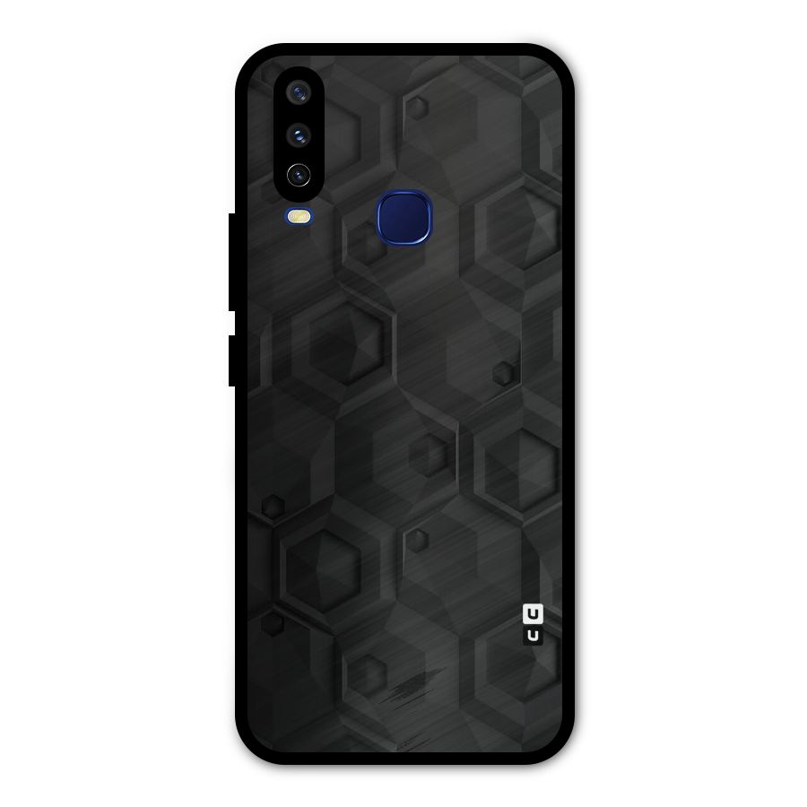 Classic Hexa Metal Back Case for Vivo V17