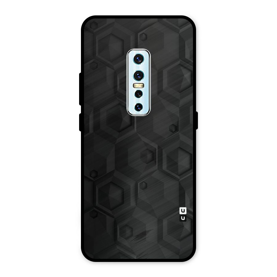 Classic Hexa Metal Back Case for Vivo V17 Pro
