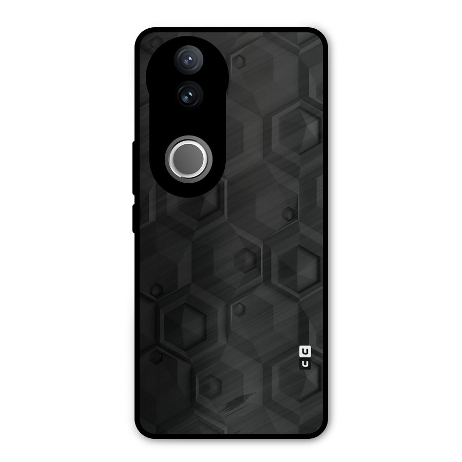 Classic Hexa Metal Back Case for Vivo V50e