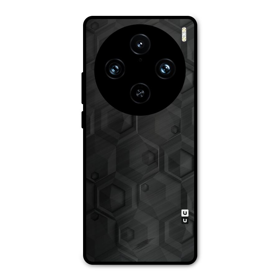 Classic Hexa Metal Back Case for Vivo X100 Pro