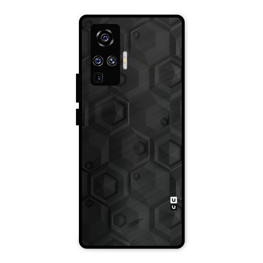 Classic Hexa Metal Back Case for Vivo X50 Pro