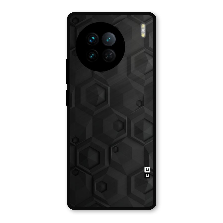 Classic Hexa Metal Back Case for Vivo X90