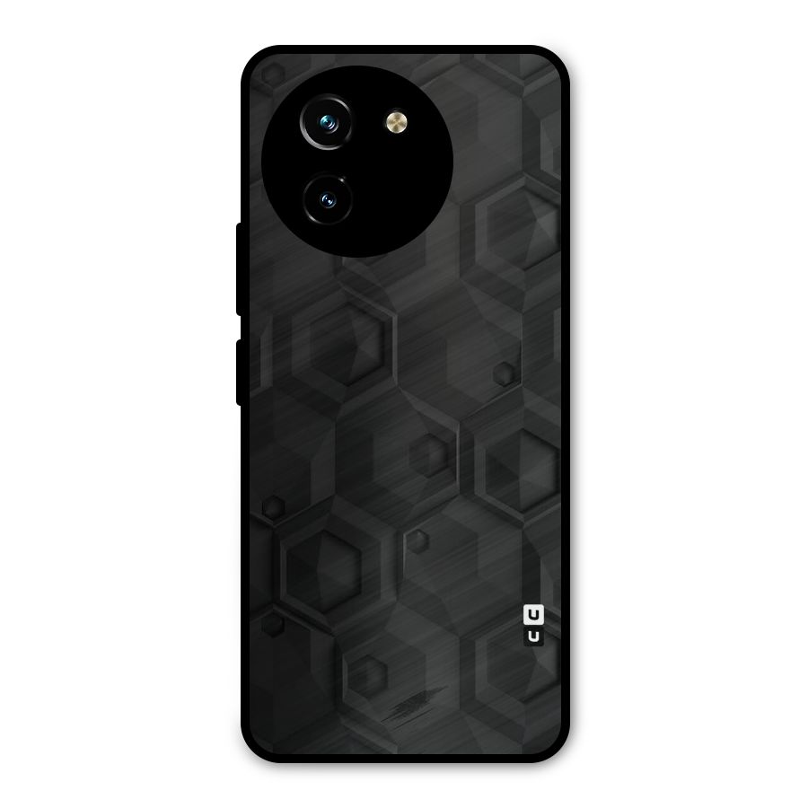 Classic Hexa Metal Back Case for Vivo Y200i