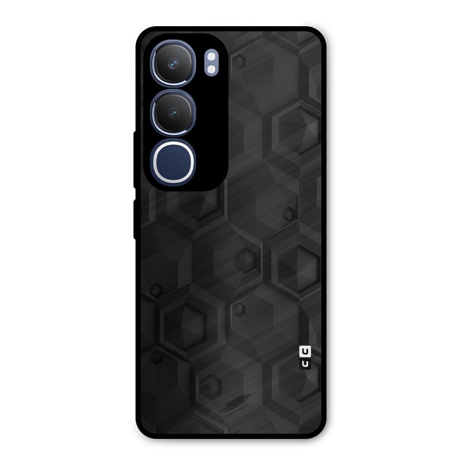 Classic Hexa Metal Back Case for Vivo Y29