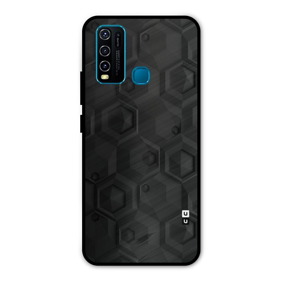 Classic Hexa Metal Back Case for Vivo Y50