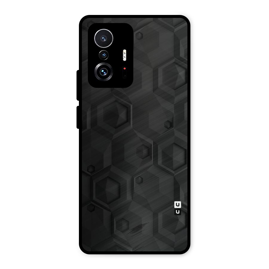Classic Hexa Metal Back Case for Xiaomi 11T Pro