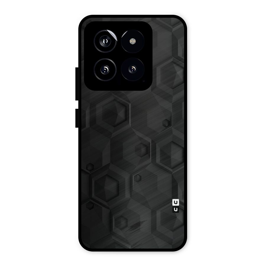 Classic Hexa Metal Back Case for Xiaomi 14