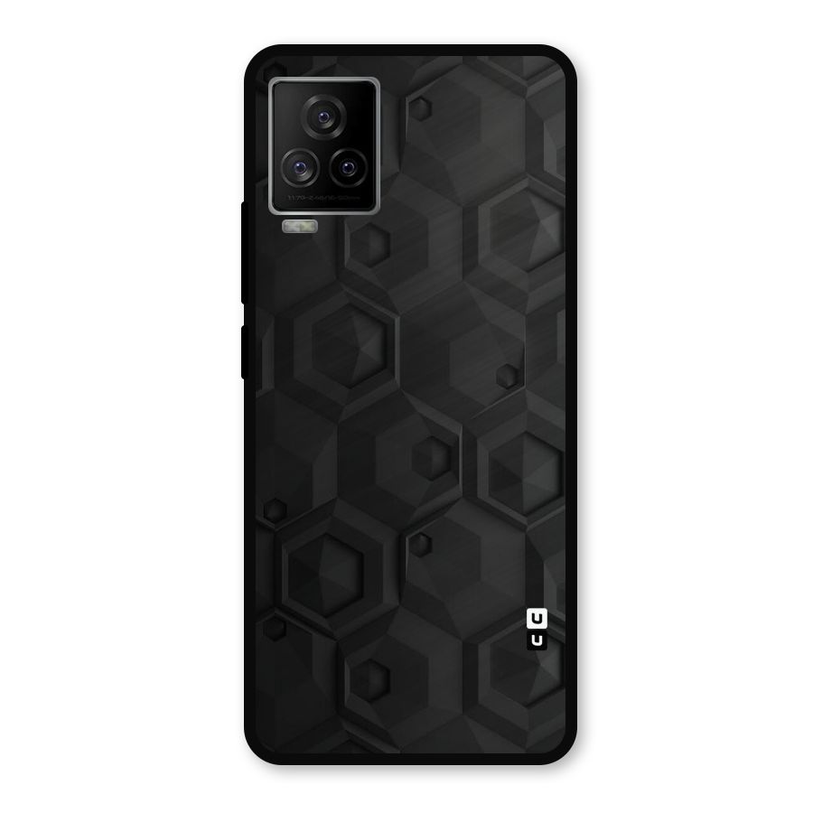 Classic Hexa Metal Back Case for iQOO 7 Legend 5G