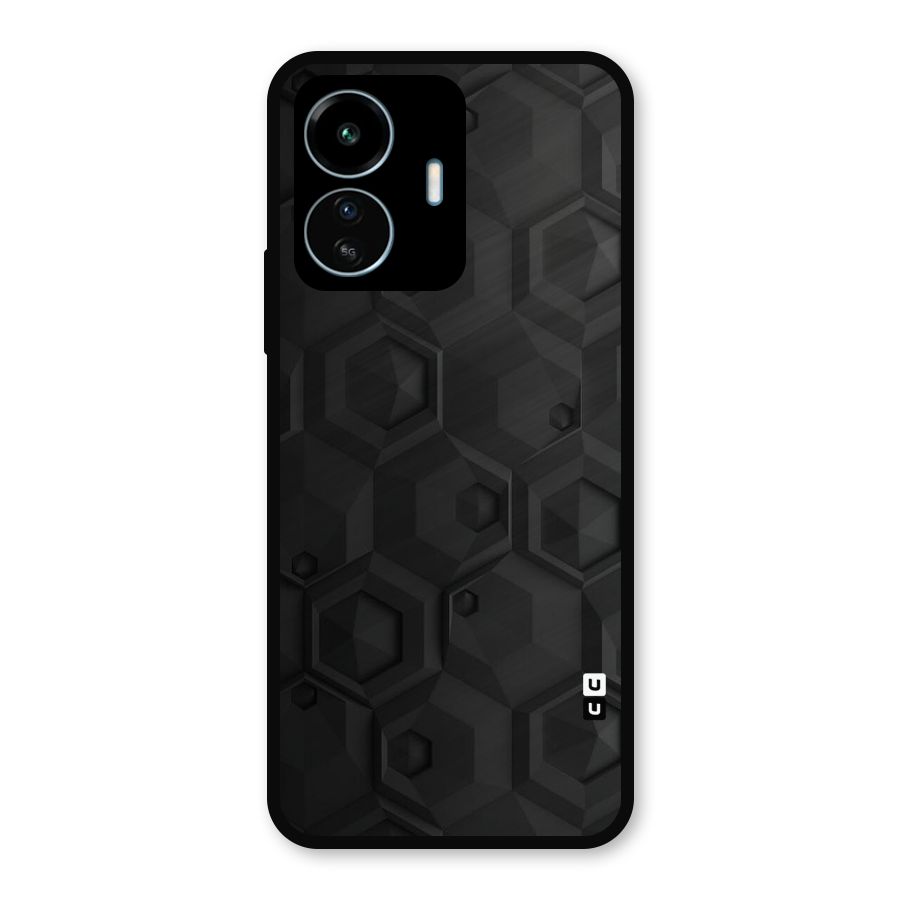 Classic Hexa Metal Back Case for vivo iQOO Z6 Lite 5G