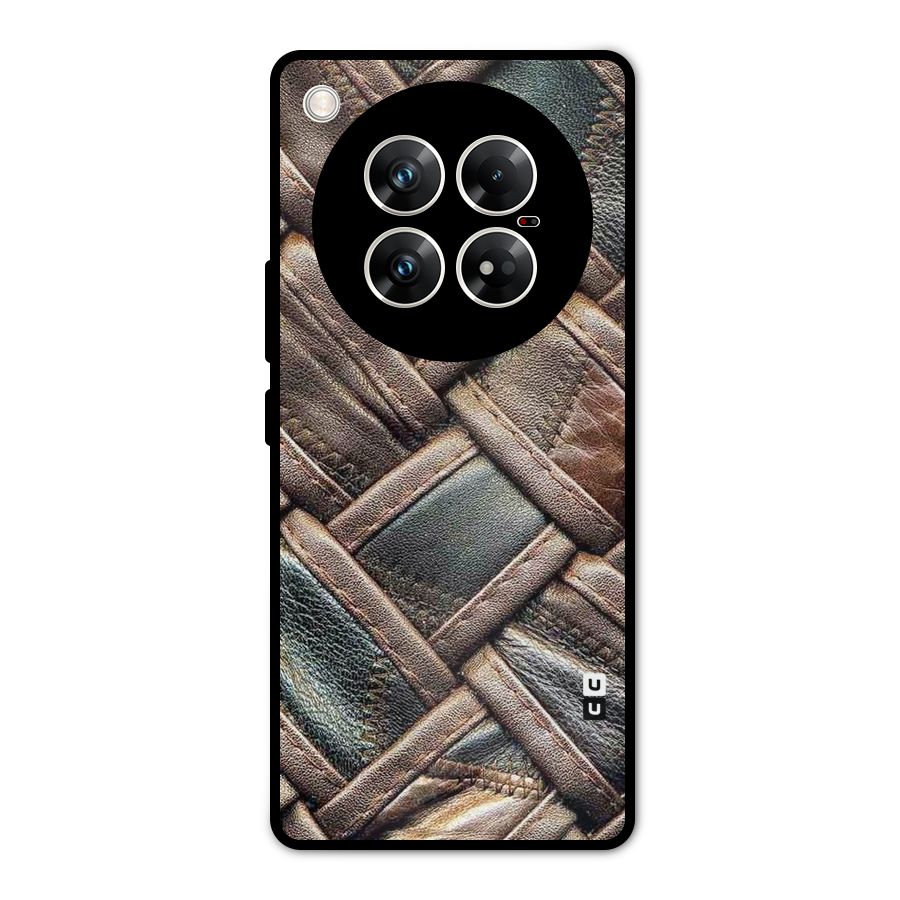 Classic Leather Belt Design Metal Back Case for Infinix Zero 40 5G