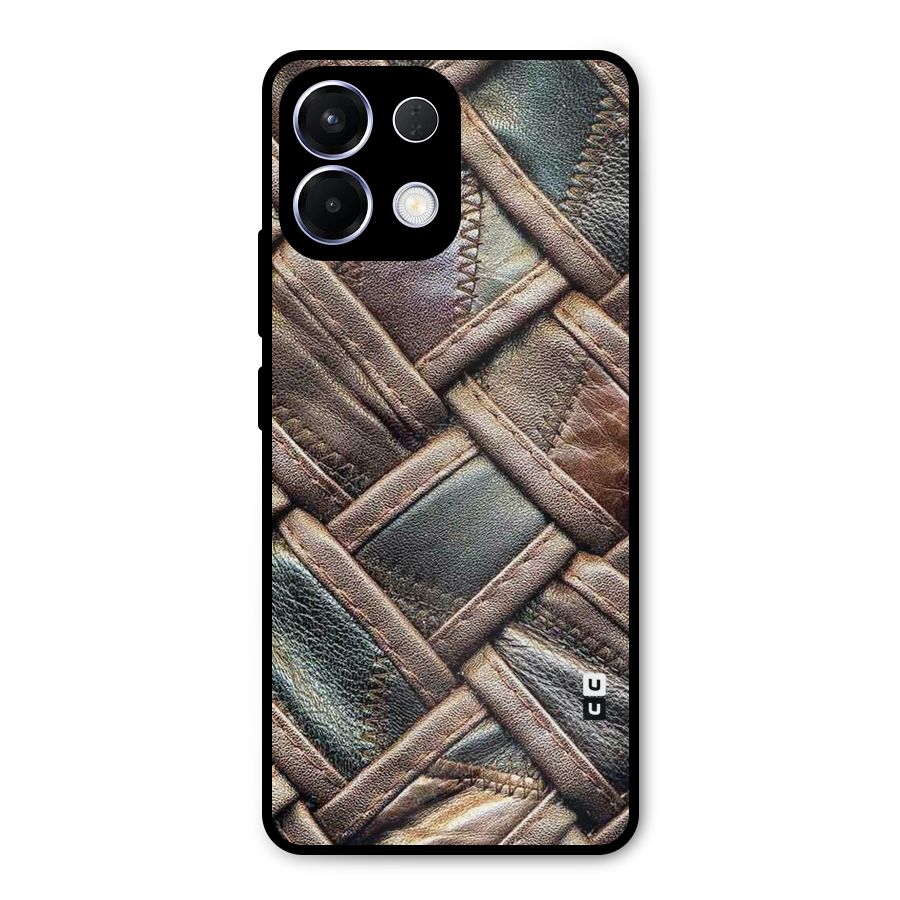 Classic Leather Belt Design Metal Back Case for Oppo K13