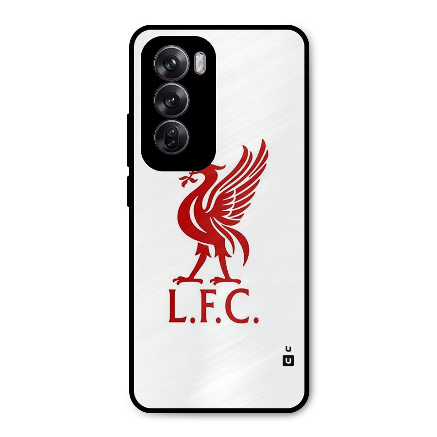 Classic LiverPool Metal Back Case for Oppo Reno12 Pro