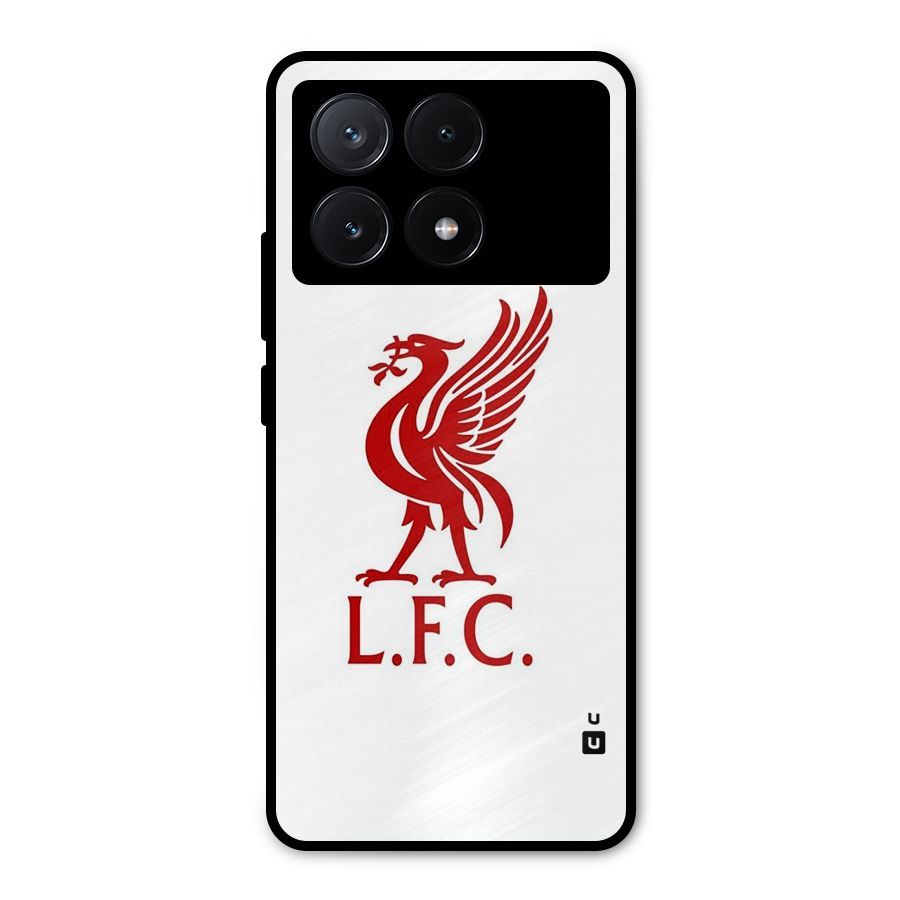 Classic LiverPool Metal Back Case for Poco X6 Pro