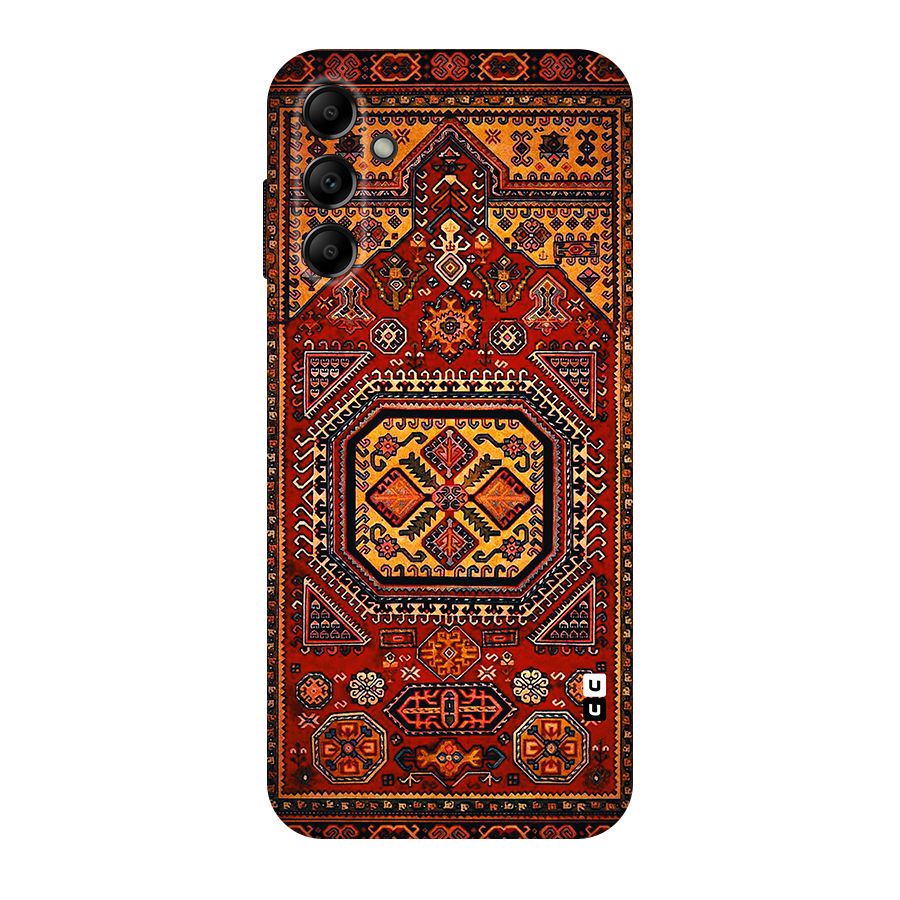 Classic Luxury Carpet Pattern Original Polycarbonate Back Case for Galaxy A14 5G