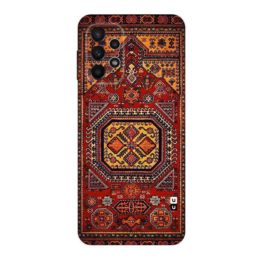 Classic Luxury Carpet Pattern Original Polycarbonate Back Case for Galaxy A23