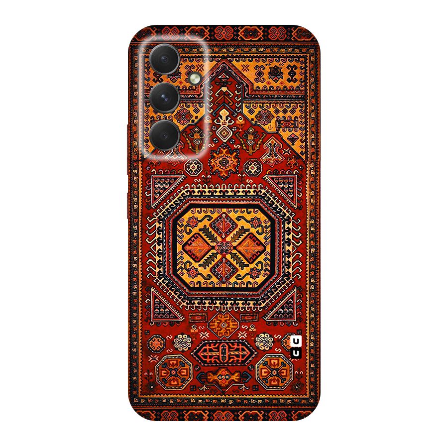 Classic Luxury Carpet Pattern Original Polycarbonate Back Case for Galaxy A54