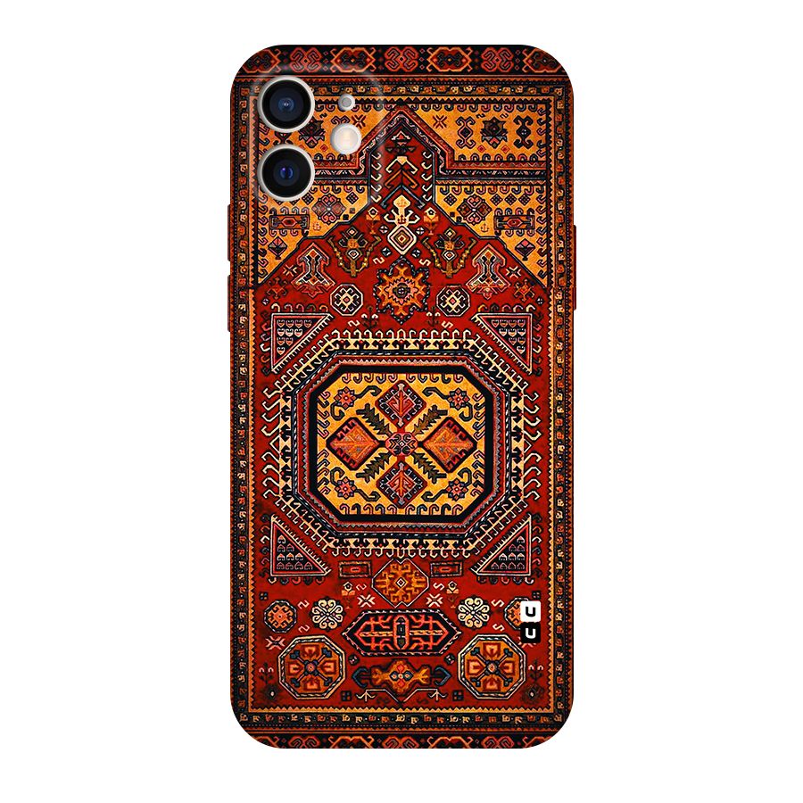 Classic Luxury Carpet Pattern Original Polycarbonate Back Case for iPhone 12