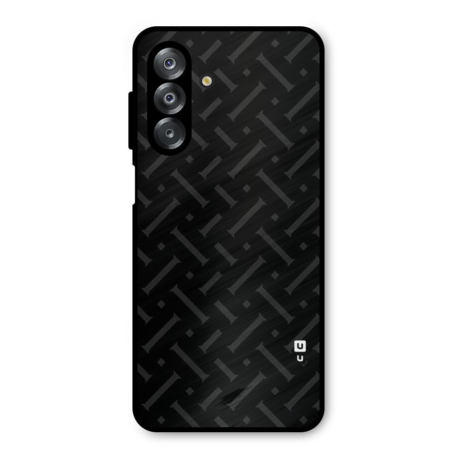 Classic Pipes Pattern Metal Back Case for Galaxy A26