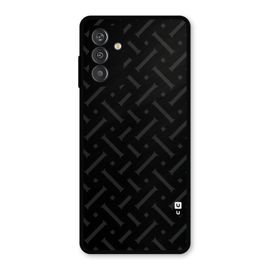 Classic Pipes Pattern Metal Back Case for Galaxy F13