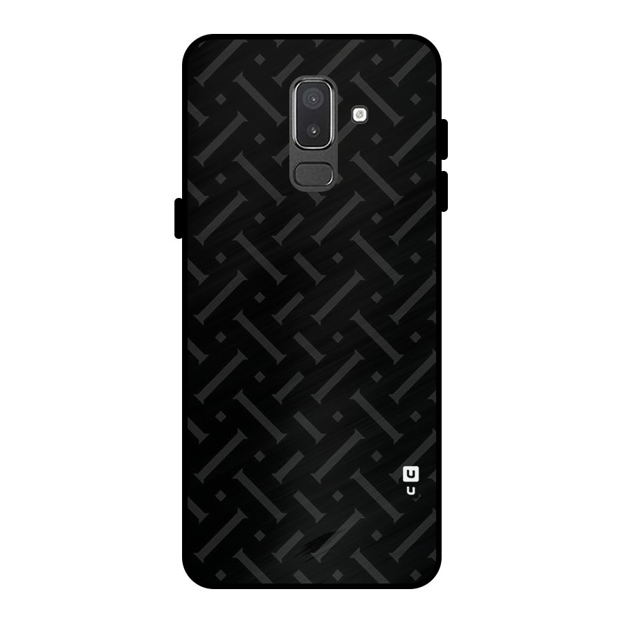 Classic Pipes Pattern Metal Back Case for Galaxy On8 (2018)