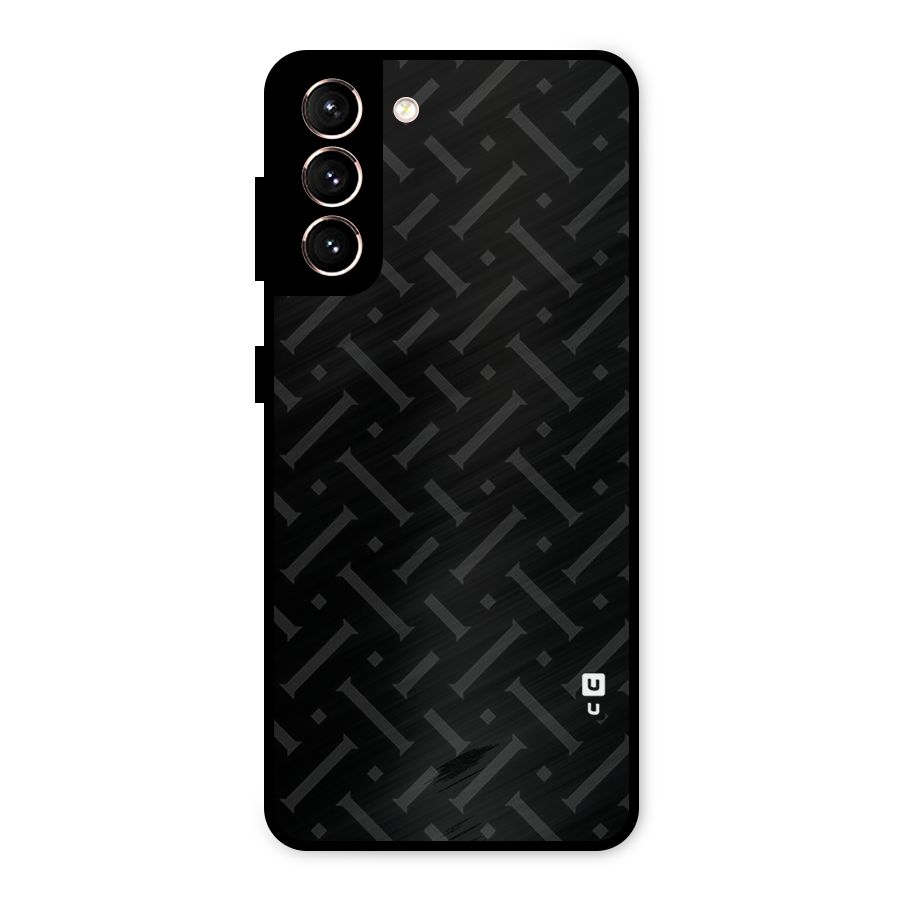 Classic Pipes Pattern Metal Back Case for Galaxy S21 5G