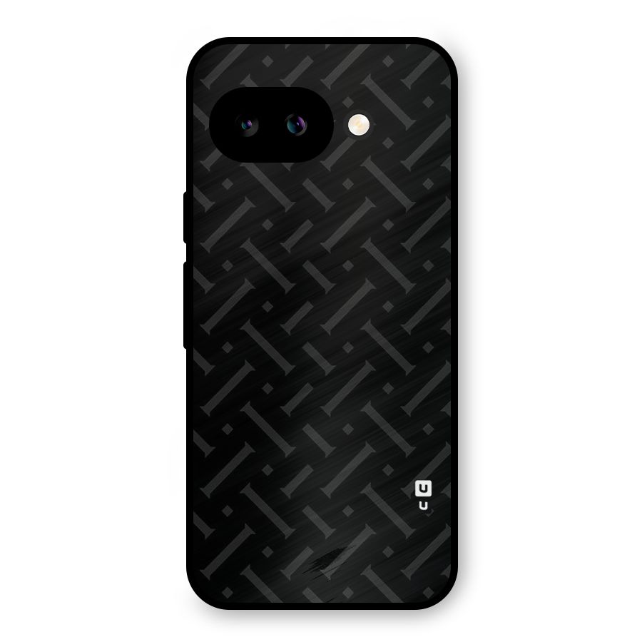 Classic Pipes Pattern Metal Back Case for Google Pixel 9a