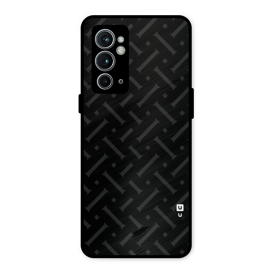 Classic Pipes Pattern Metal Back Case for OnePlus 9RT 5G