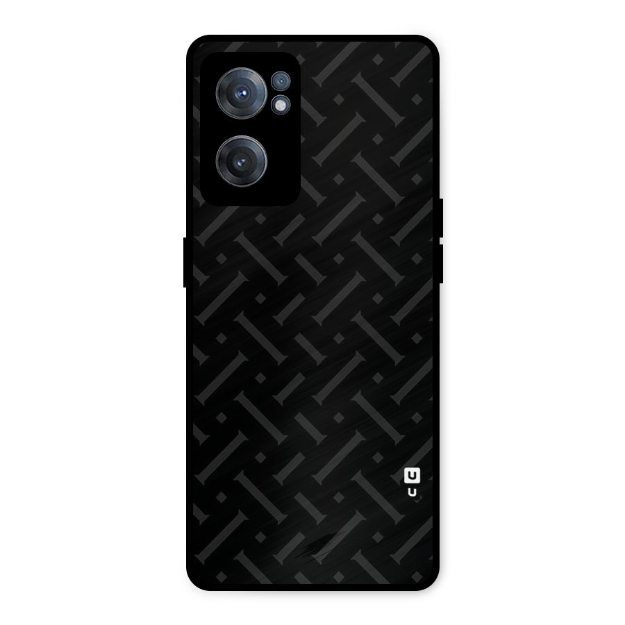 Classic Pipes Pattern Metal Back Case for OnePlus Nord CE 2 5G