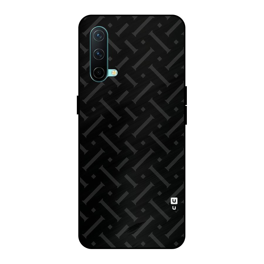Classic Pipes Pattern Metal Back Case for OnePlus Nord CE 5G
