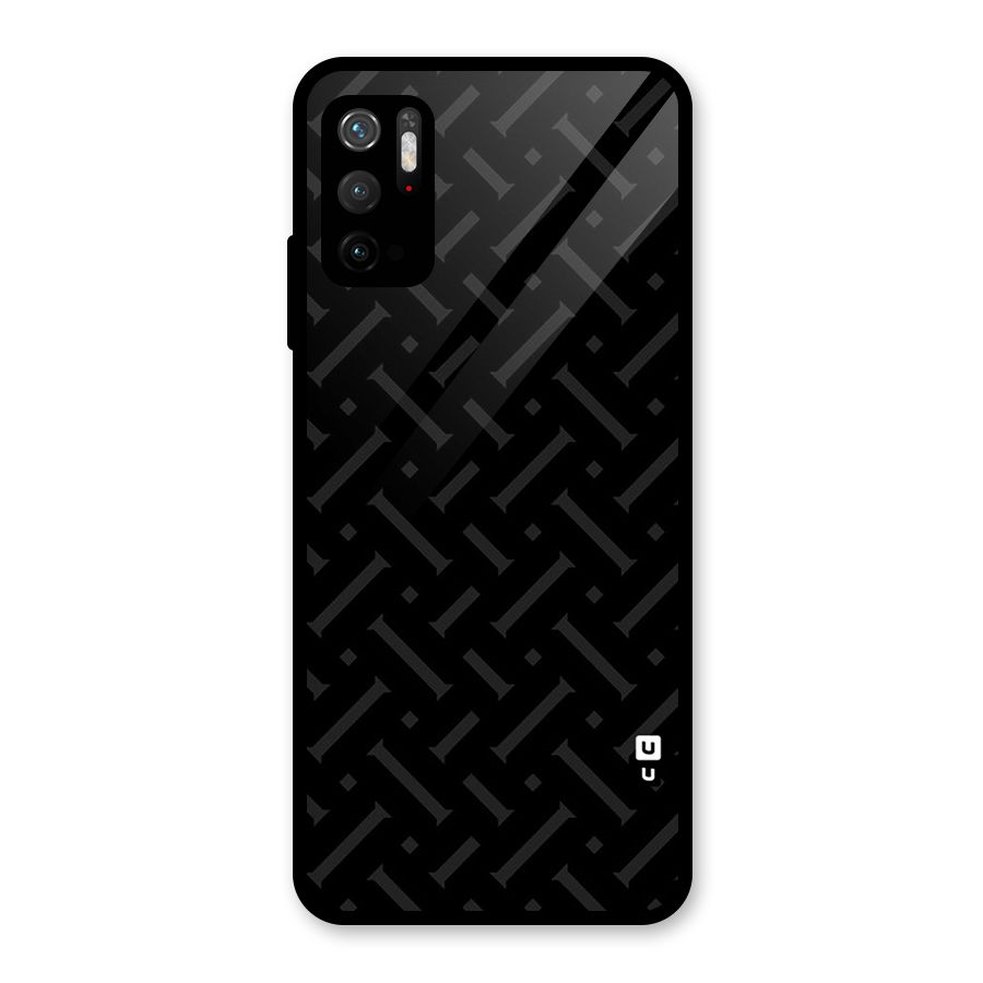 Classic Pipes Pattern Metal Back Case for Redmi Note 10T 5G