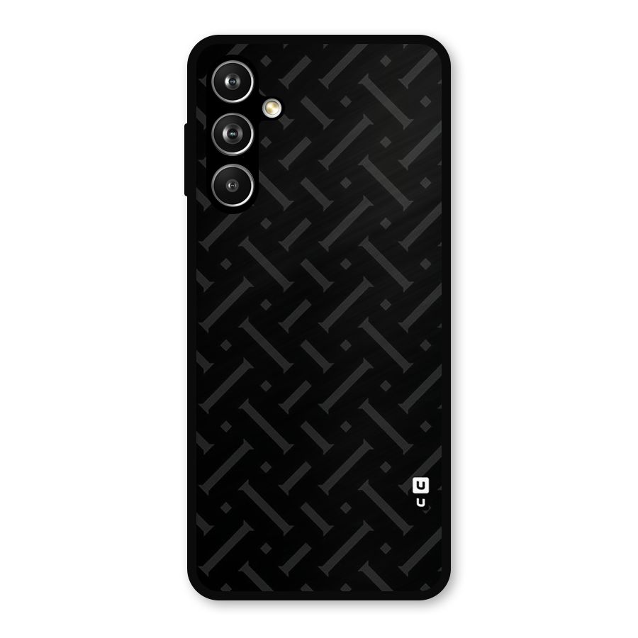 Classic Pipes Pattern Metal Back Case for Samsung Galaxy M54