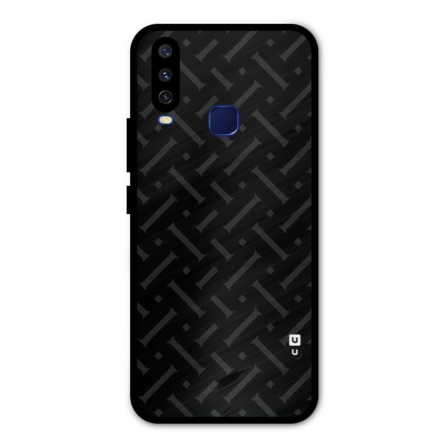 Classic Pipes Pattern Metal Back Case for Vivo V17