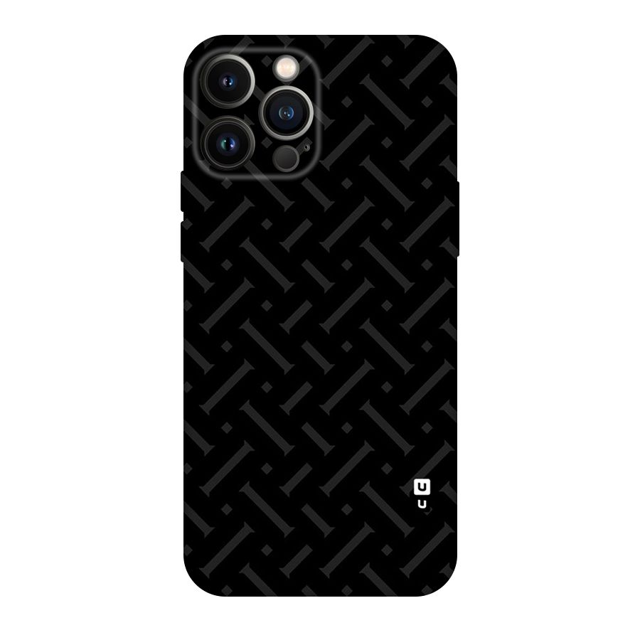 Classic Pipes Pattern Original Polycarbonate Back Case for iPhone 13 Pro Max