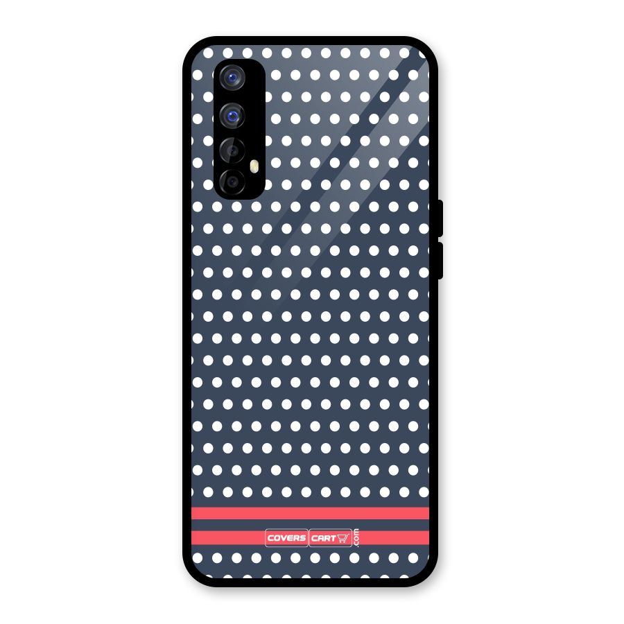 Classic Polka Dots Glass Back Case for Realme Narzo 20 Pro