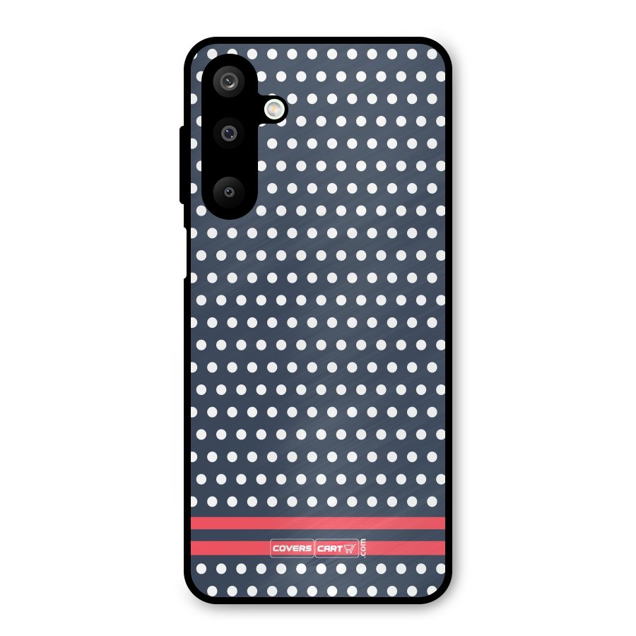 Classic Polka Dots Metal Back Case for Galaxy M16