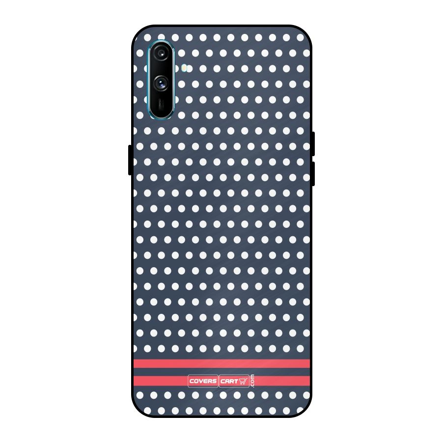 Classic Polka Dots Metal Back Case for Realme C3