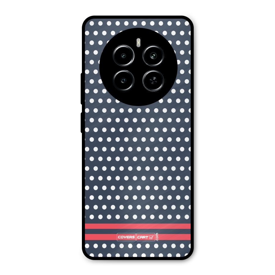 Classic Polka Dots Metal Back Case for Realme P1