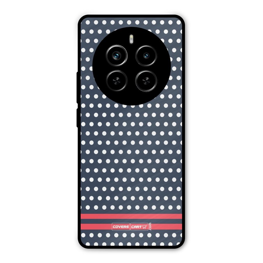 Classic Polka Dots Metal Back Case for Realme P1 Pro