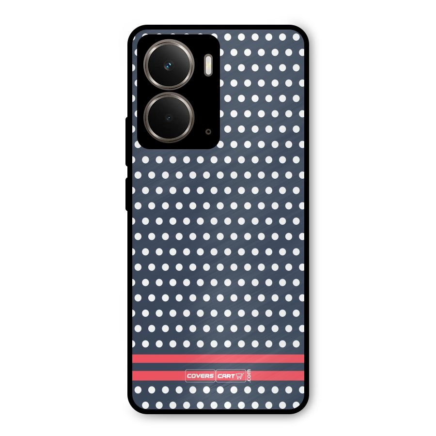 Classic Polka Dots Metal Back Case for Realme P3
