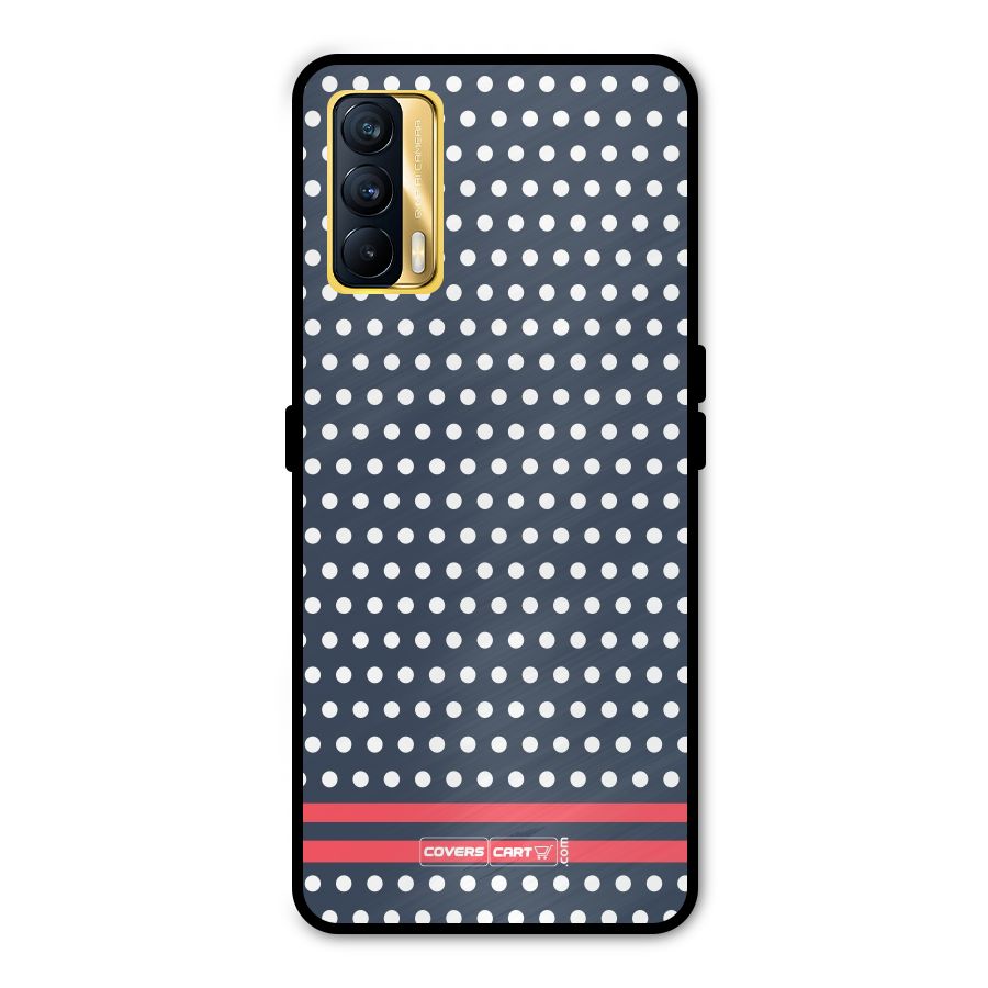 Classic Polka Dots Metal Back Case for Realme X7