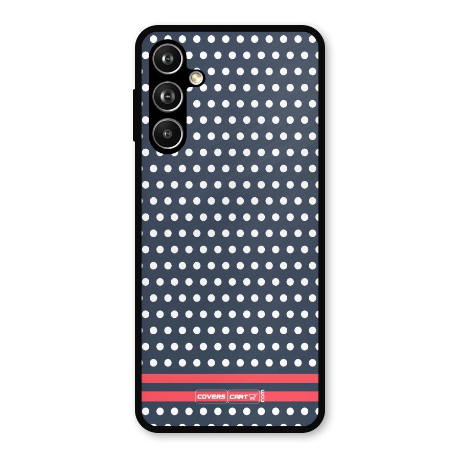 Classic Polka Dots Metal Back Case for Samsung Galaxy M54