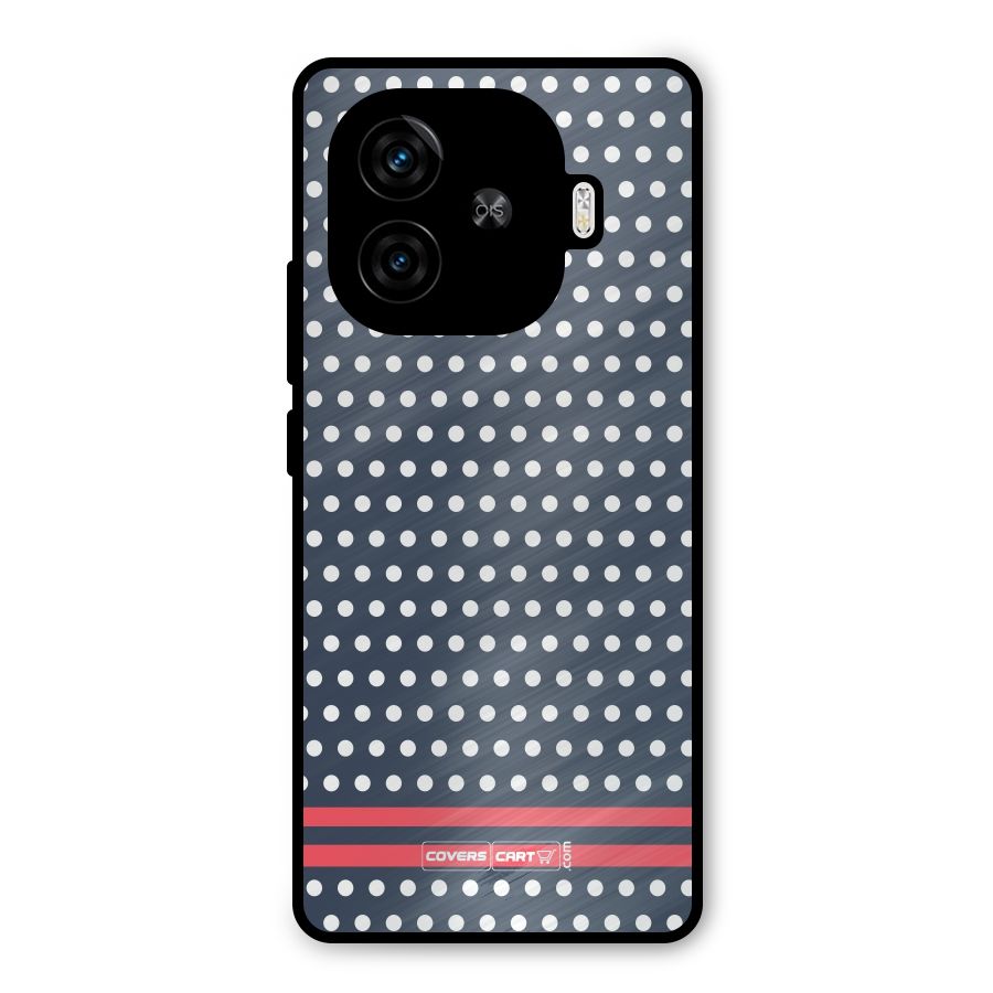 Classic Polka Dots Metal Back Case for iQOO Neo 10R