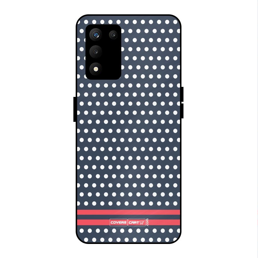 Classic Polka Dots Metal Back Case for realme 9 5G SE