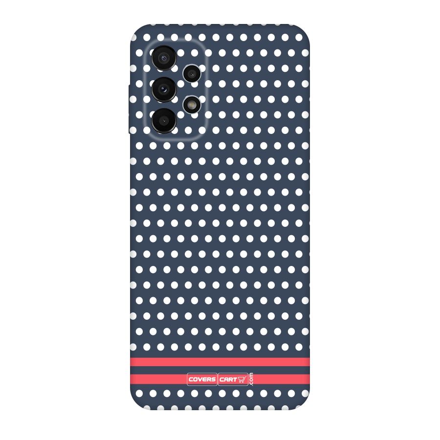 Classic Polka Dots Original Polycarbonate Back Case for Galaxy A23