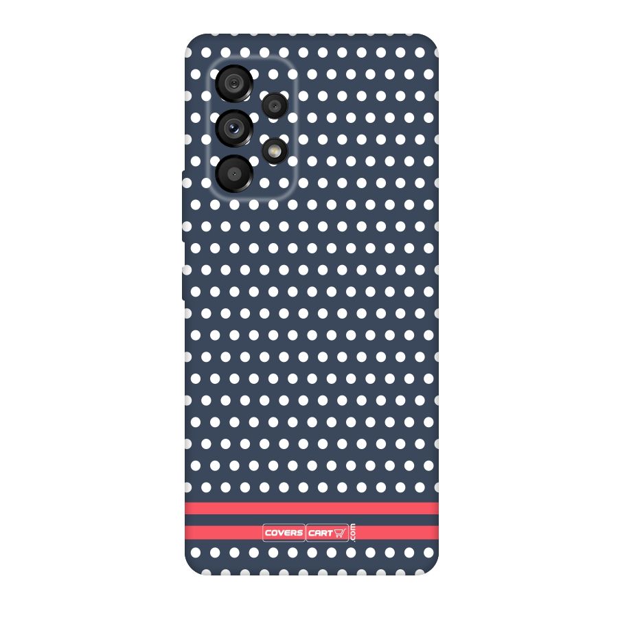 Classic Polka Dots Original Polycarbonate Back Case for Galaxy A53 5G
